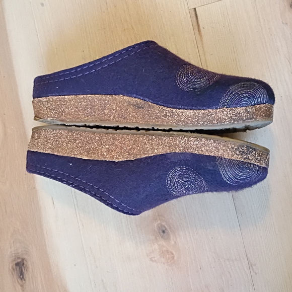 Haflinger Women's Purple Slippers - Picture 3 of 8